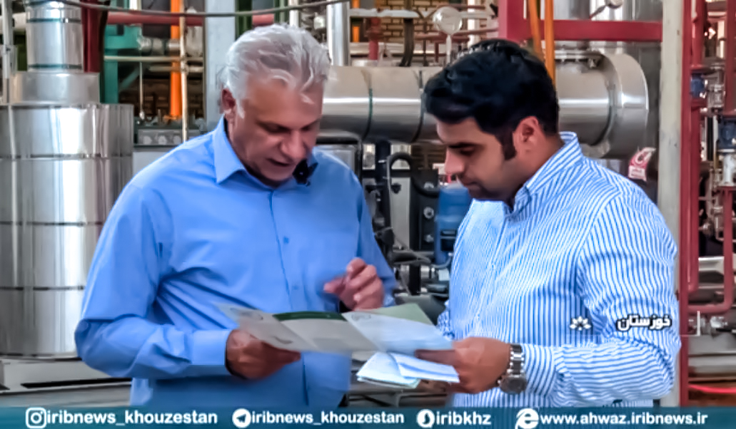 گزارش تصویری خبرگزاری استان خوزستان از افتتاح کارخانه Nab Bio Co2